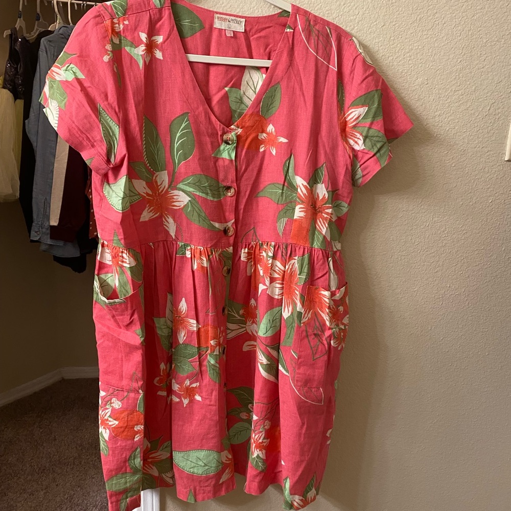 Floral tunic